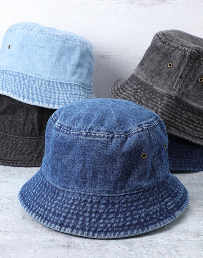 Denim Bucket Hat