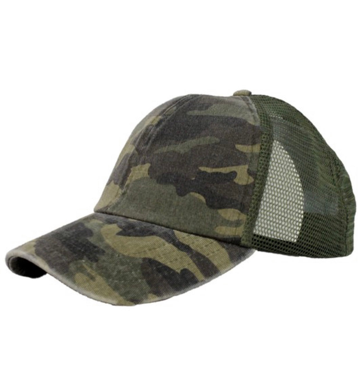 Camo Snapback Hat