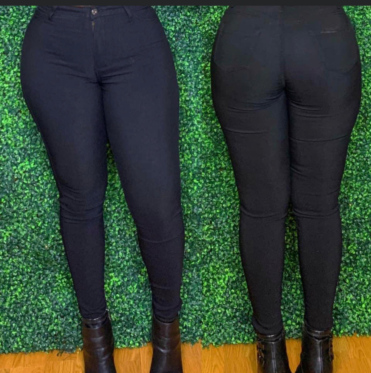 Fav High Waisted Jeans (Black)