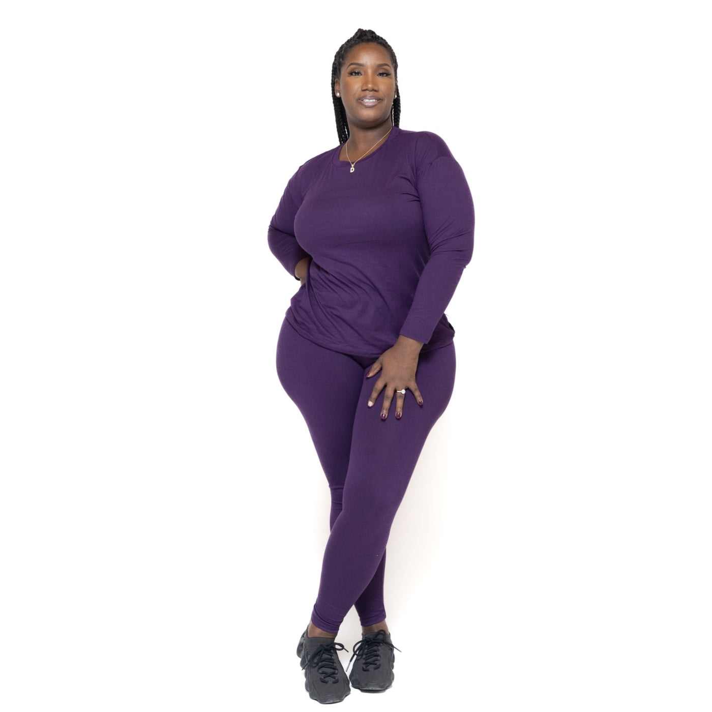 Feeling Comfy Set 2 (Eggplant)