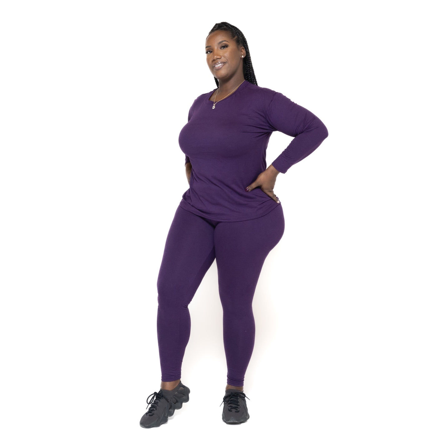 Feeling Comfy Set 2 (Eggplant)