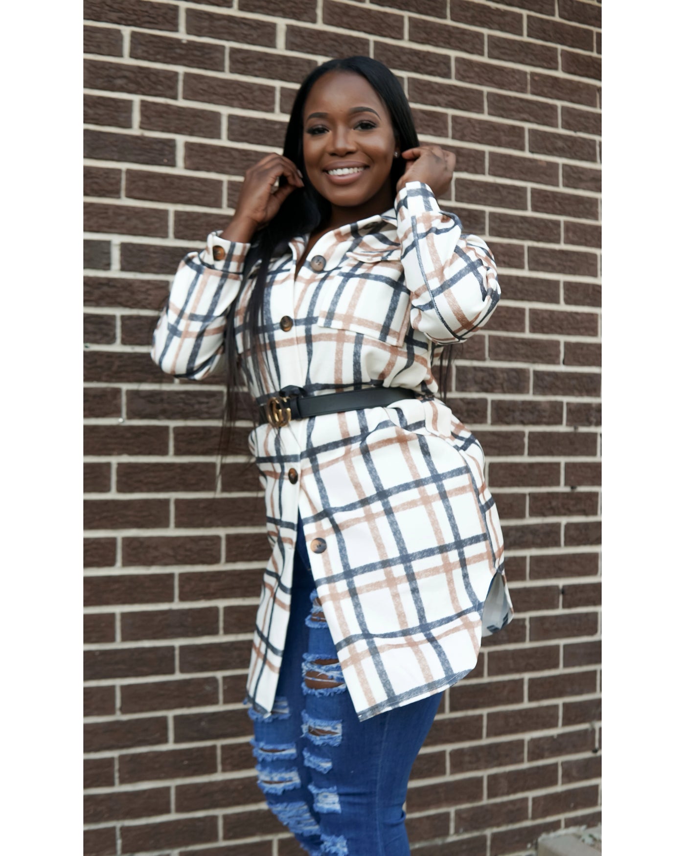 Vintage Plaid Jacket