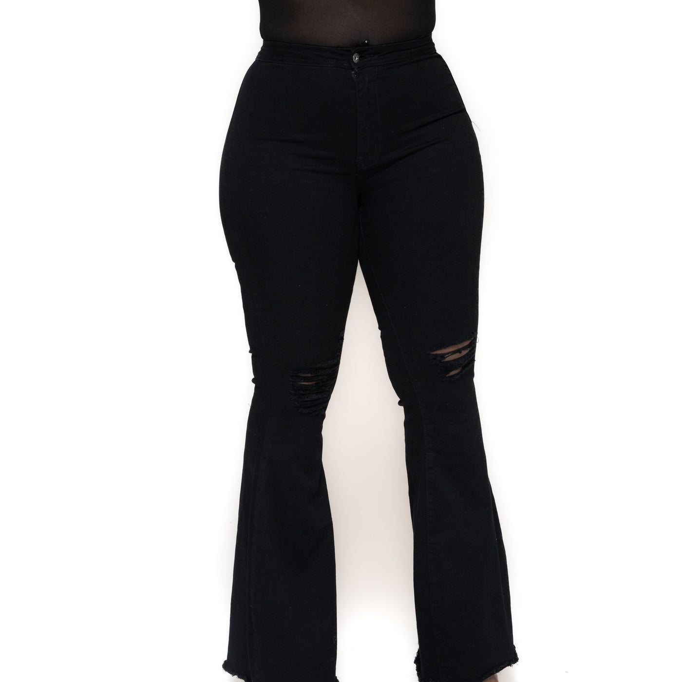 Perfect Fit Bell Bottoms (Black)