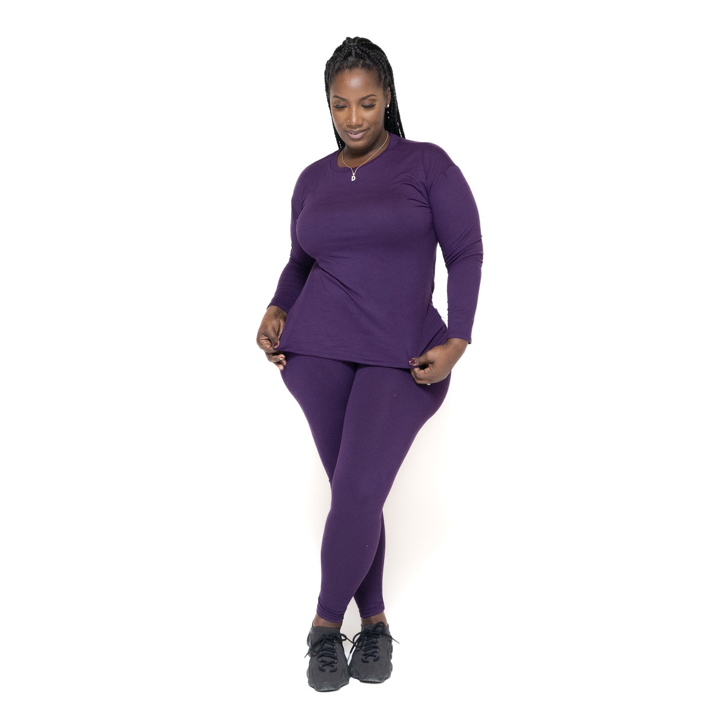 Feeling Comfy Set 2 (Eggplant)